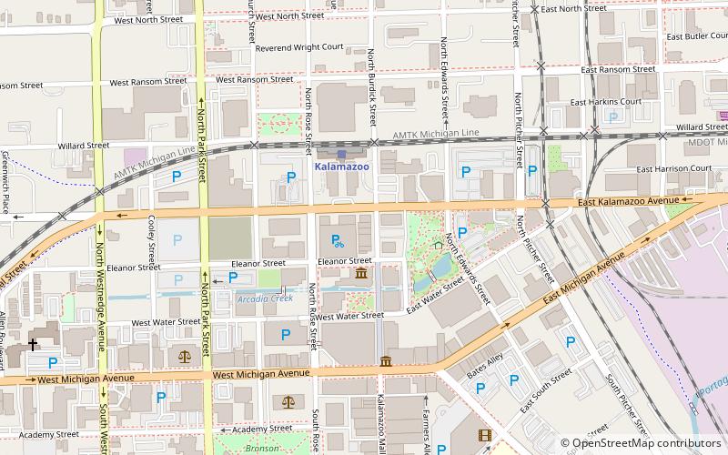 Rickman House location map