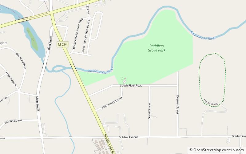 Paddlers Grove Park location map