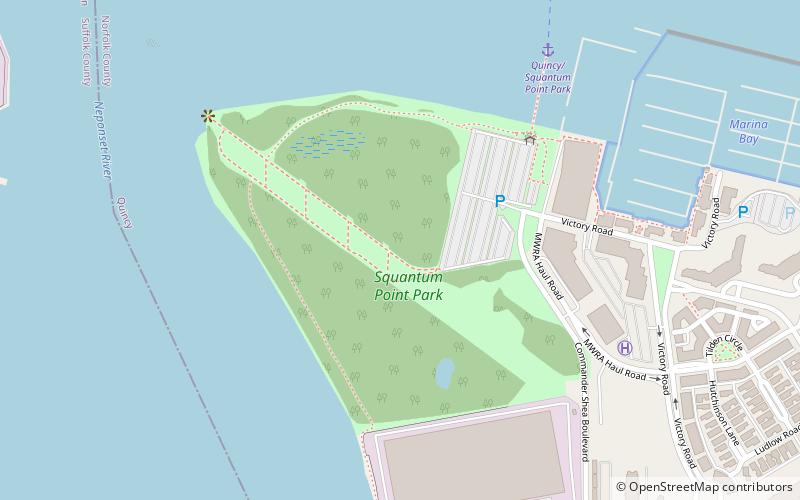 Squantum Point Park location map