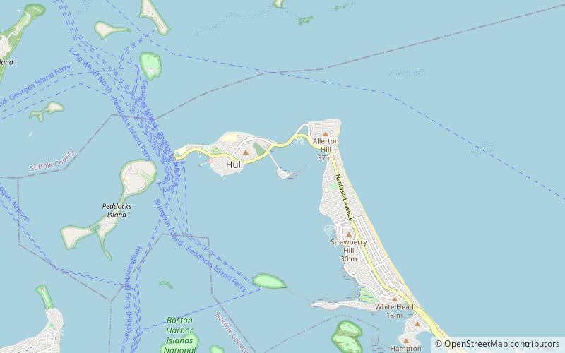 Spinnaker Island location map