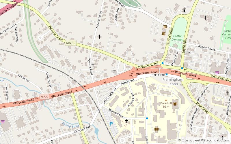 First Baptist Church location map