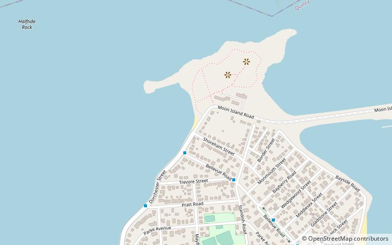nickerson beach quincy location map