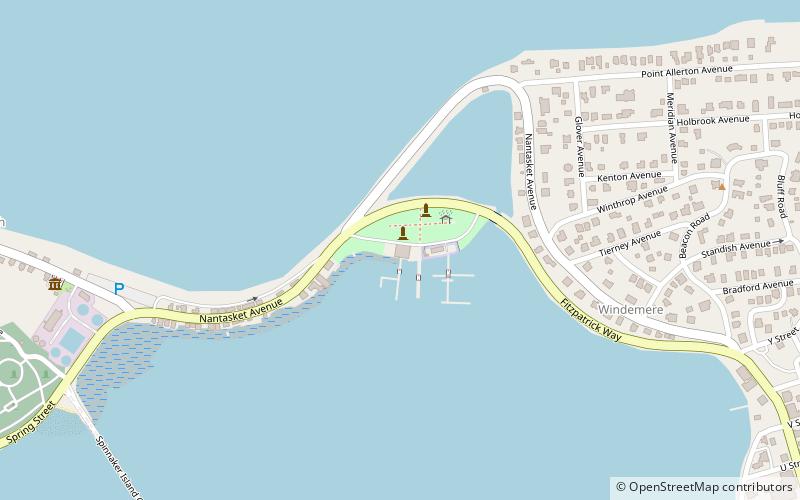 hull yacht club boston location map
