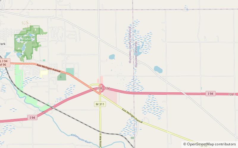 Oakland Hills Golf Club location map