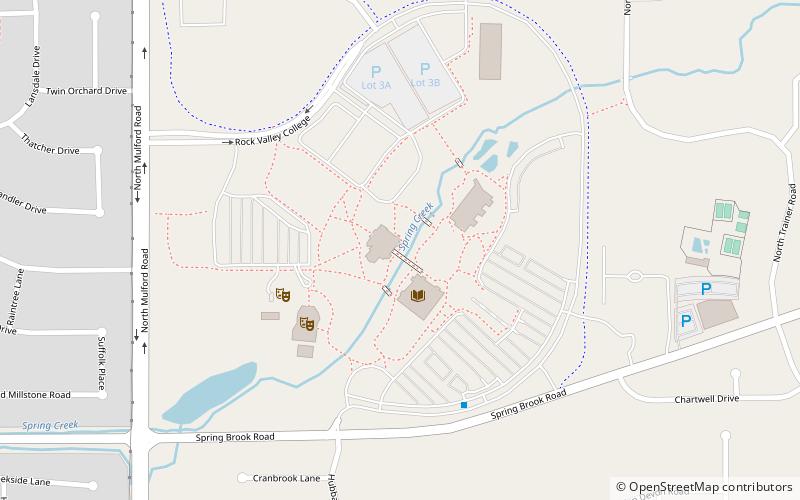 Rock Valley College location map