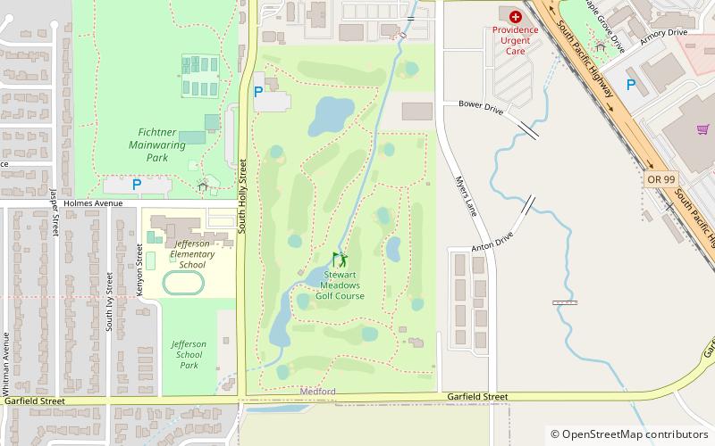 Stewart Meadows Golf Course location map