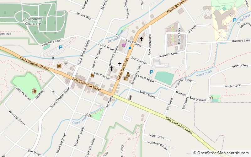 Jackson County Courthouse location map