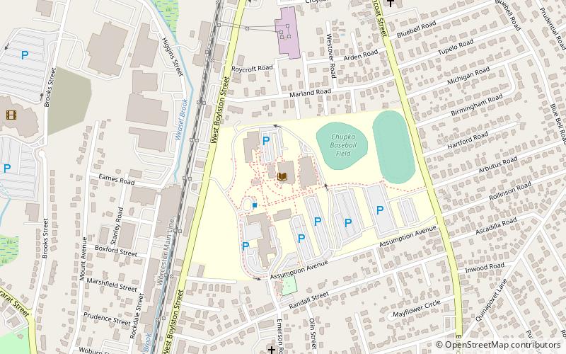 Quinsigamond Community College location map