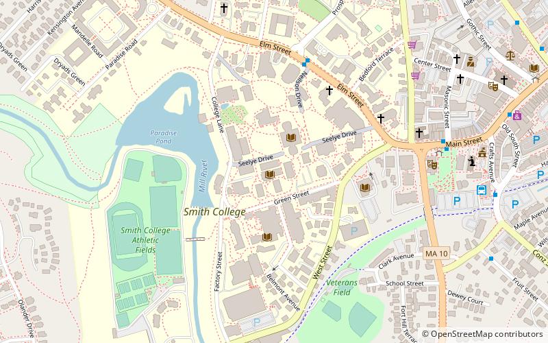 Smith College Archives location map