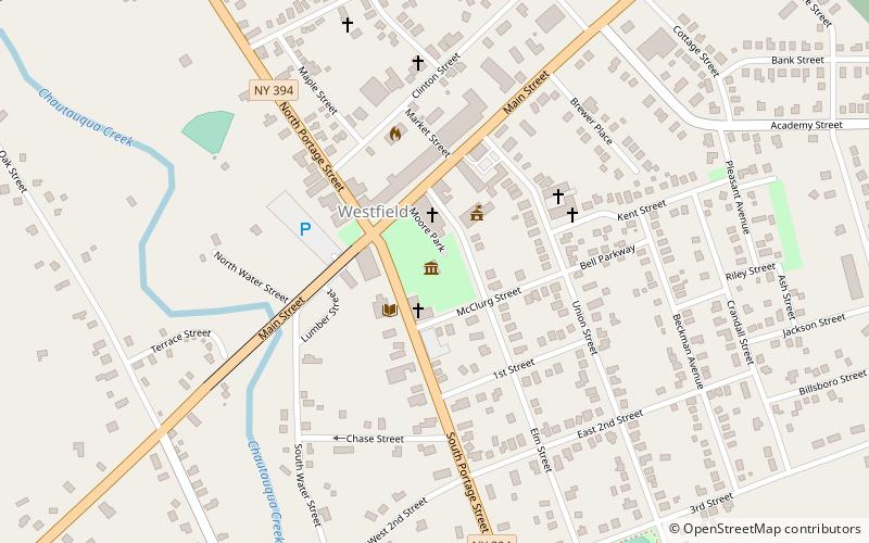 McClurg Museum location map