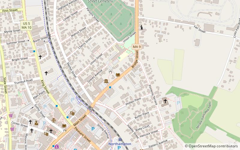 Pomeroy Terrace Historic District location map