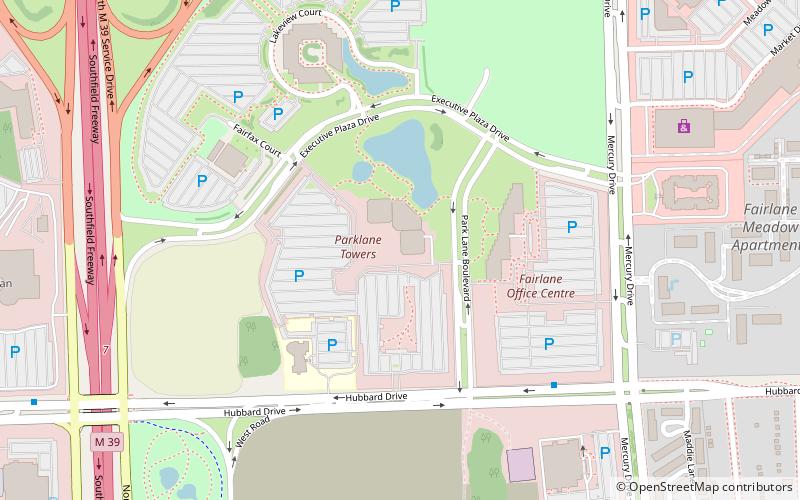 Parklane Towers location map