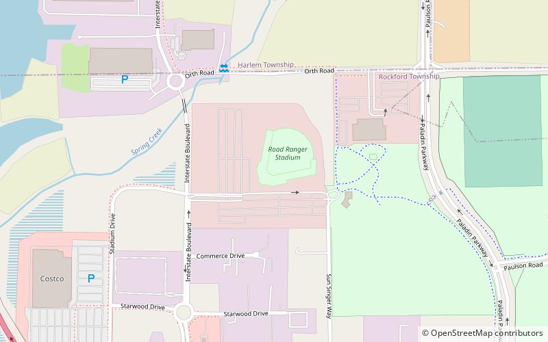 rivets stadium loves park location map