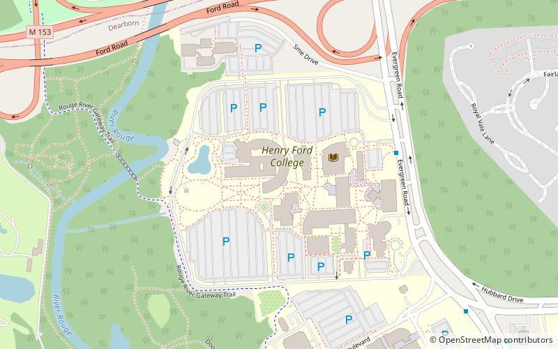 Henry Ford College location map
