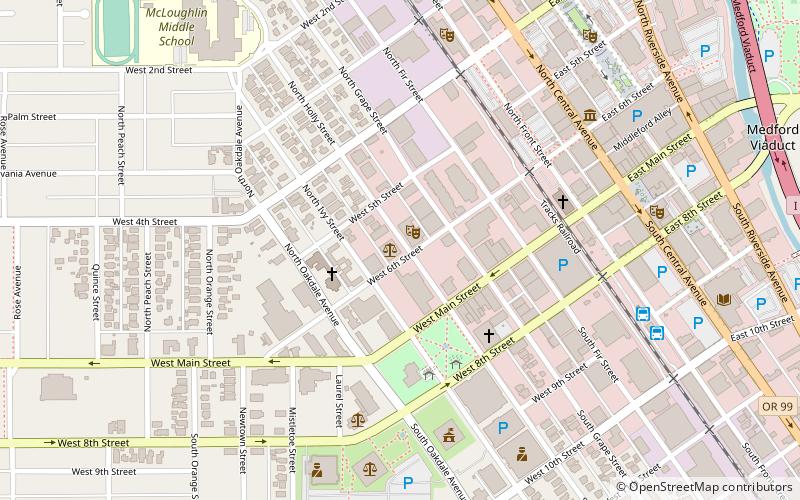 James A. Redden Federal Courthouse location map