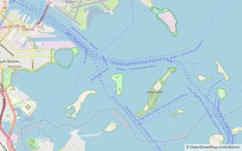 Phares de Broad Sound Channel location map