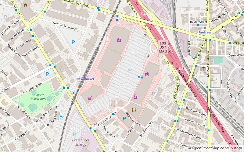 South Bay Shopping Center location map