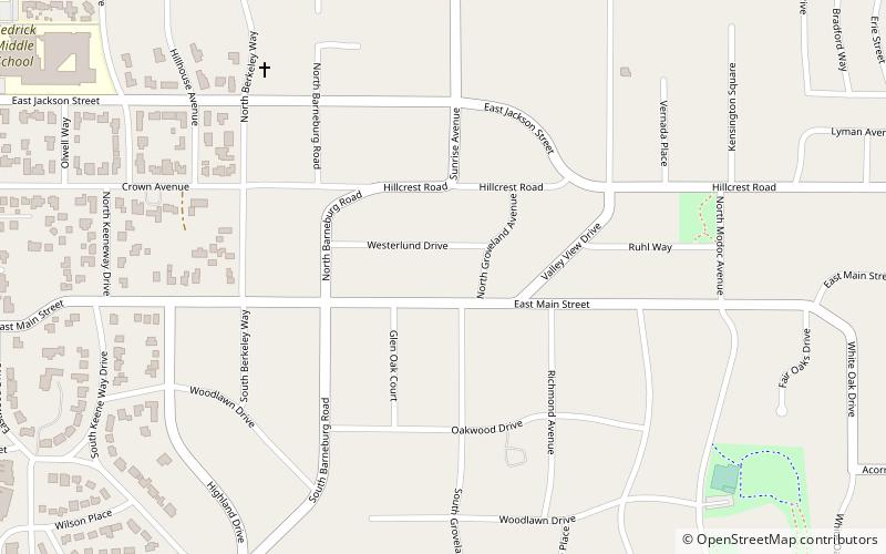 Frank Chamberlain Clark House location map