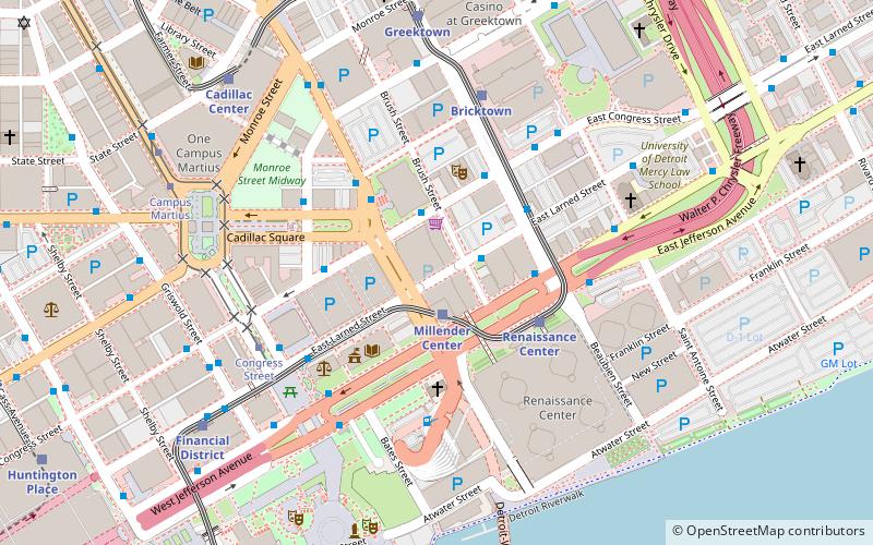 Renaissance City Apartments location map