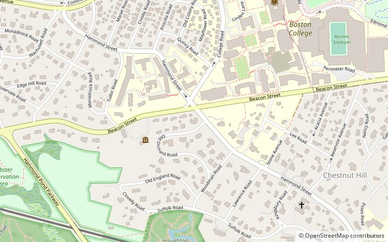Hammond House location map