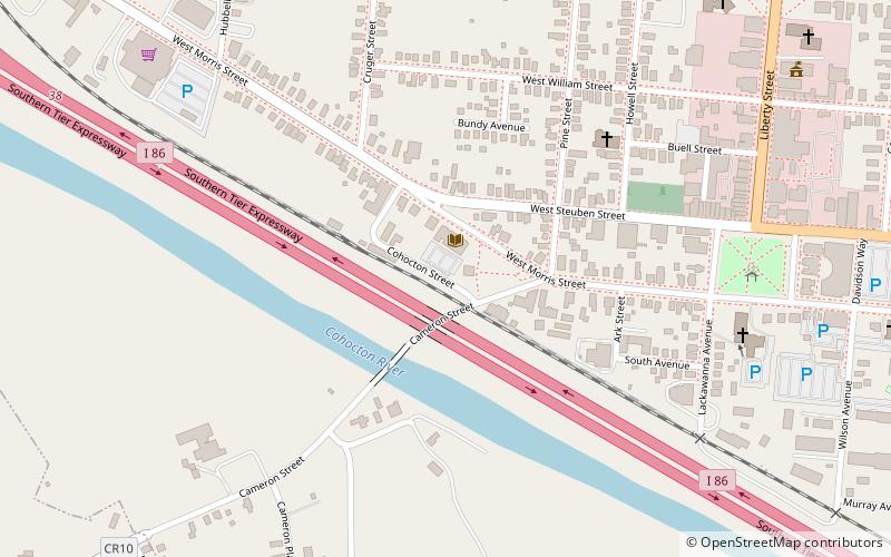 Davenport Library location map