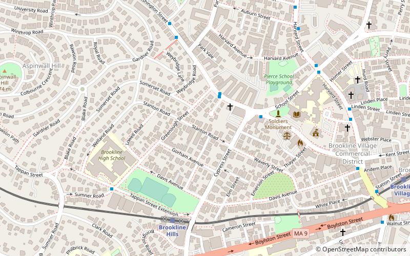 House at 25 Stanton Road location map