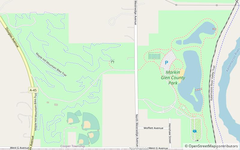 Markin Glen County Park location map