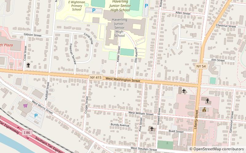 William Shepherd House location map