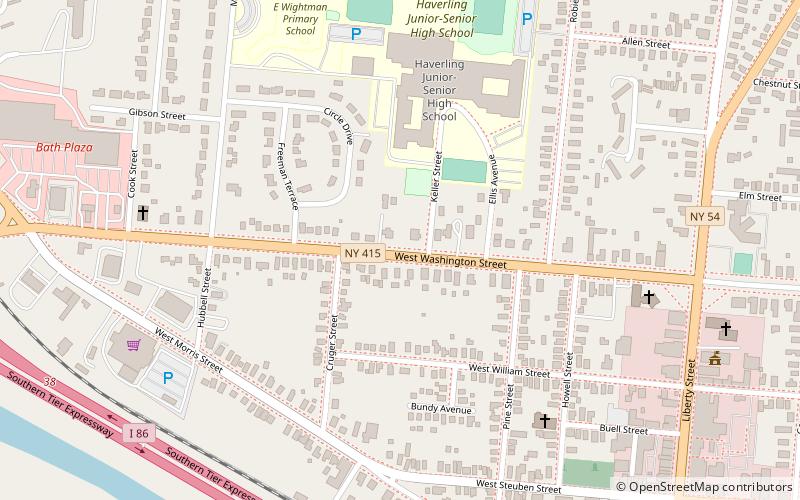 Cobblestone House location map
