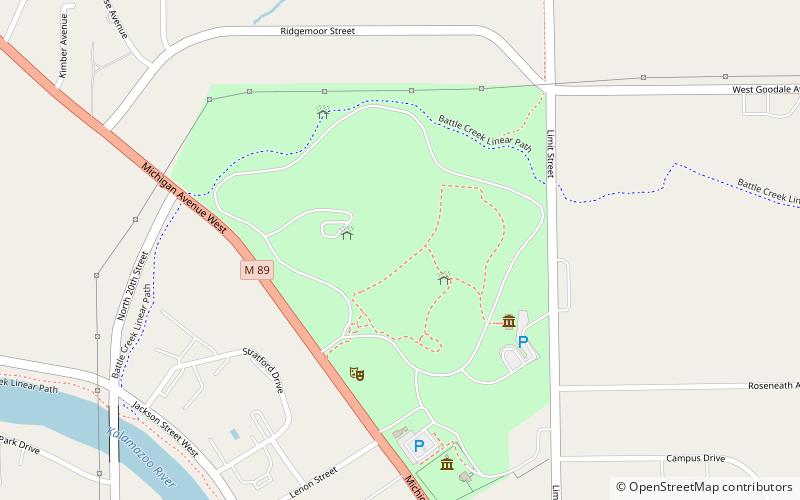 Leila Arboretum location map