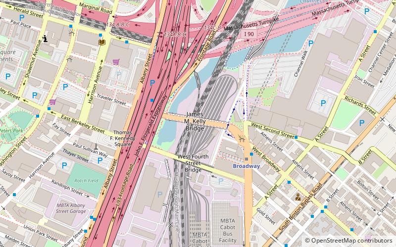 South Bay Harbor Trail location map