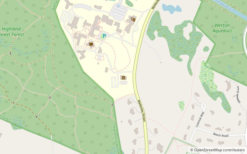 Spellman Museum of Stamps & Postal History location map