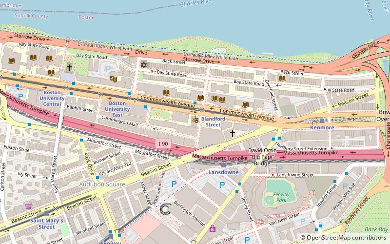 Morse Auditorium location map