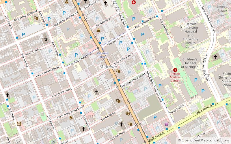 Majestic Theater location map