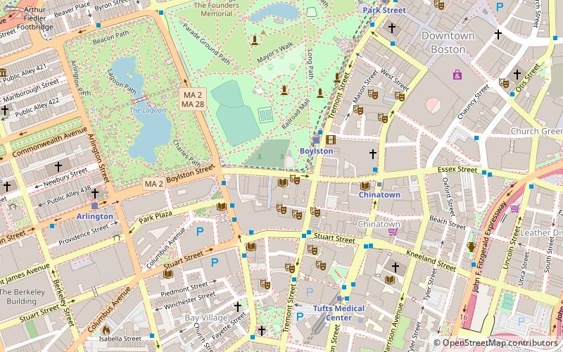 Emerson College location map