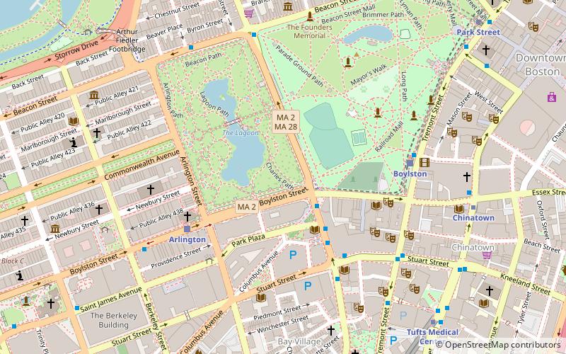 Park Square location map