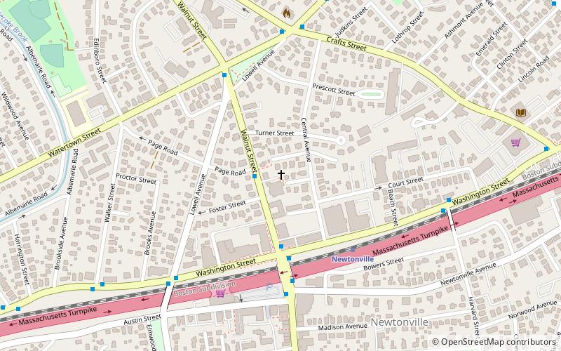 Central Congregational Church location map