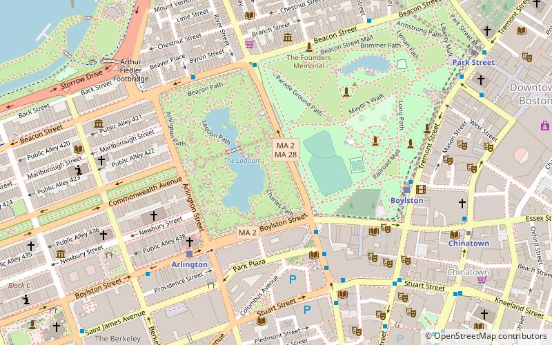 marvin e goody memorial boston location map