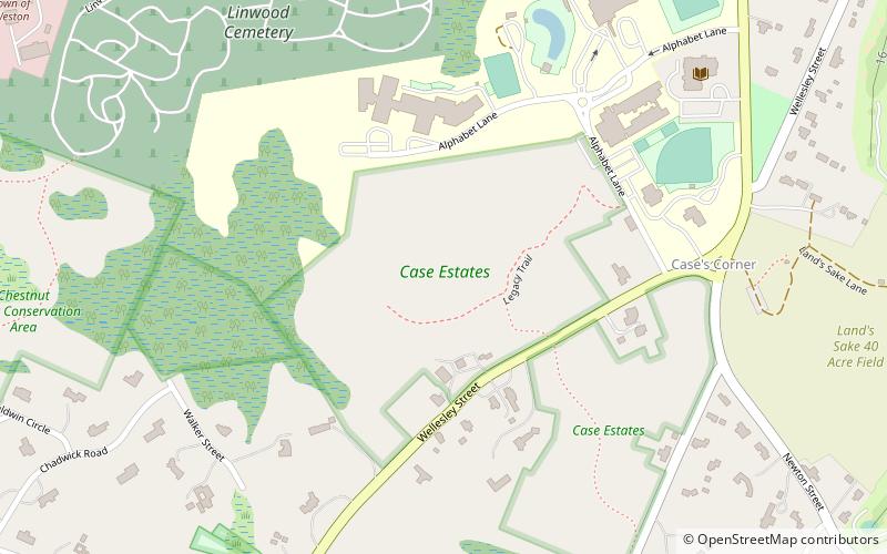 Case Estates location map