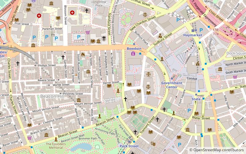 Bowdoin Street location map