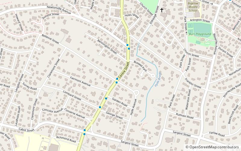 Brackett House location map