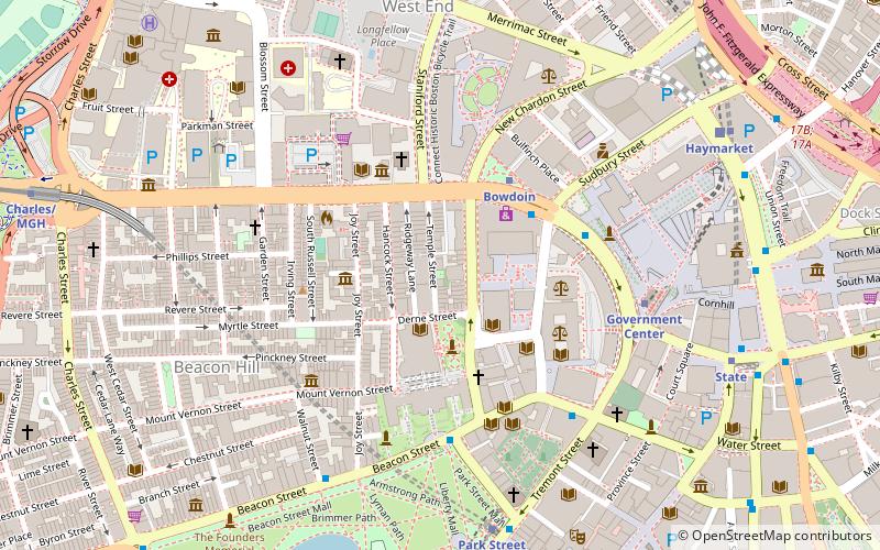 Temple Street Park location map