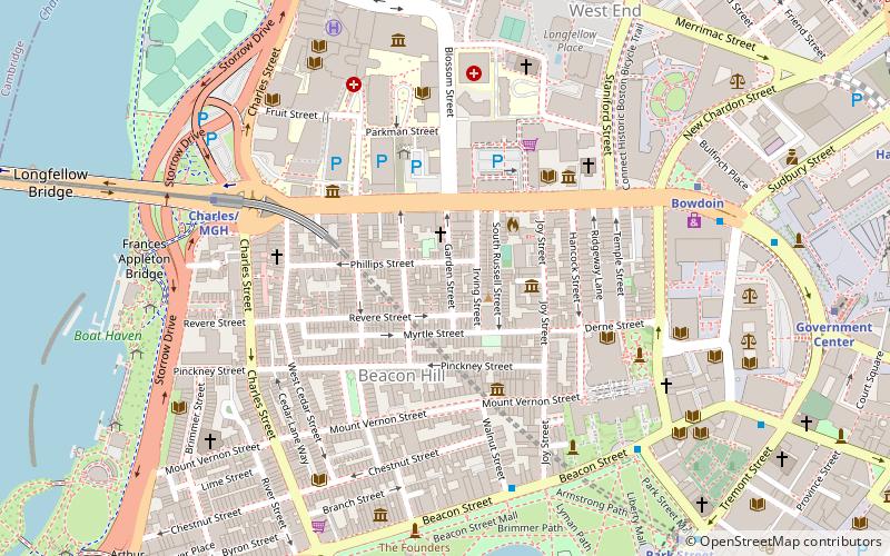 Vilna Shul location map