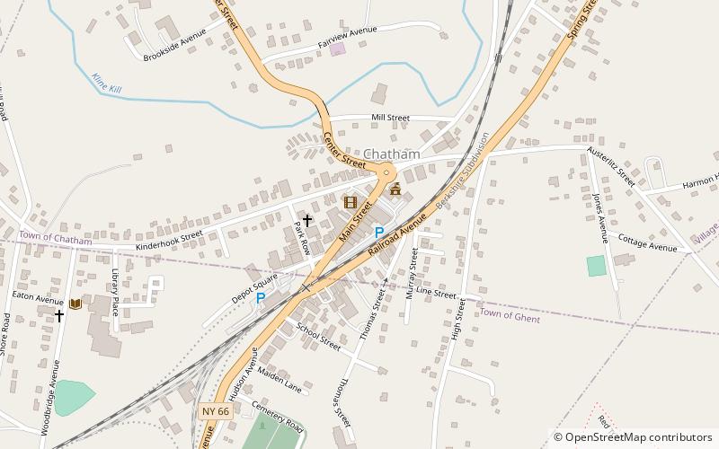 Chatham location map