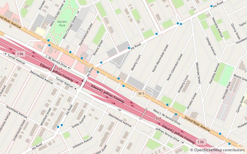 Grande Ballroom location map