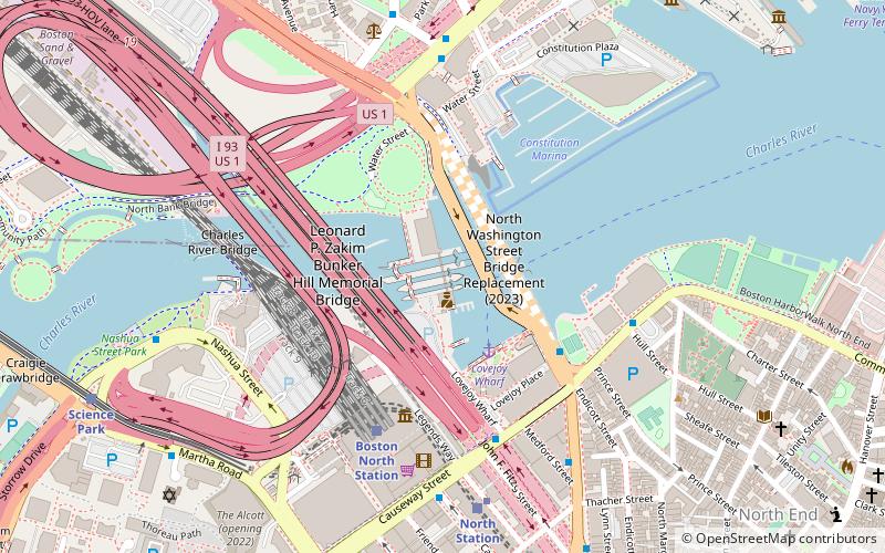 Charles River Dam location map