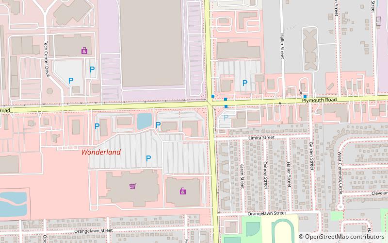 Wonderland Village location map