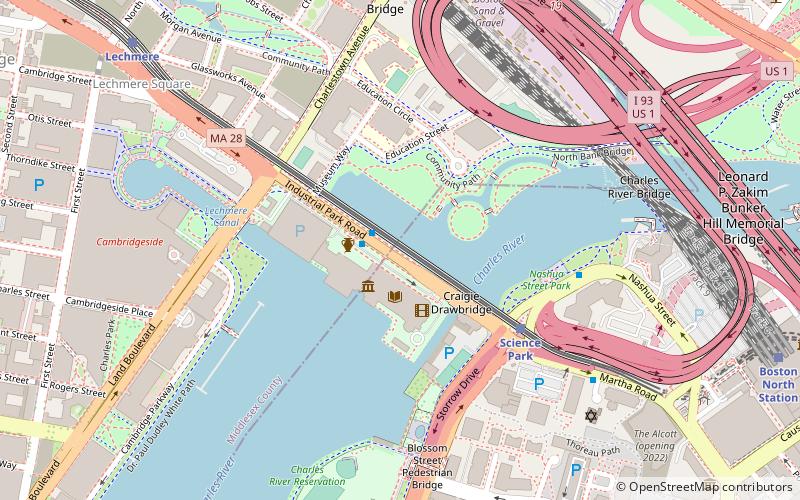 Lechmere-Viadukt location map