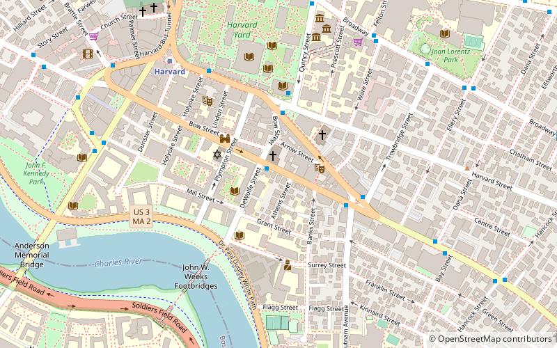 Quincy House location map