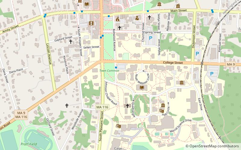 amherst center for russian culture location map